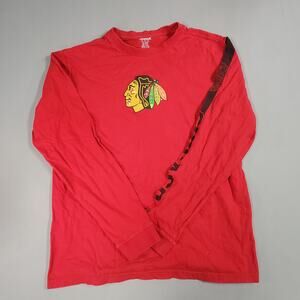 Reebok Blackhawk Long Sleeve Shirt Men's Size Medium